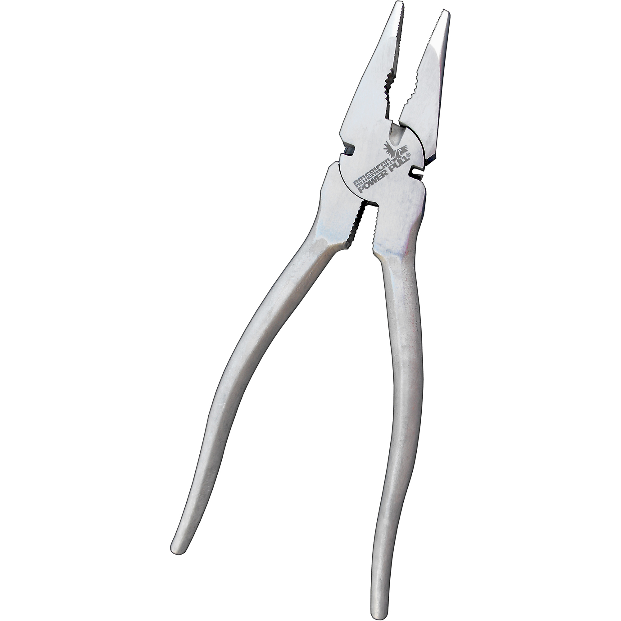 American Power Pull, 8in. Round Nose Pliers, Model# PL8RND
